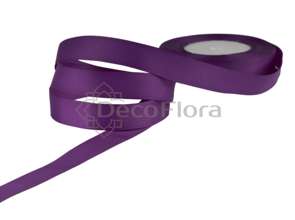 Лента репсовая 3cm*20м - 1072 - темно-сиреневая