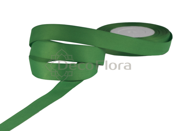 Лента репсовая 2cm*20м - 1093 - зеленая