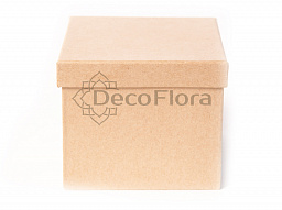 Коробка из набора из картона квадратная 24*24*19см 